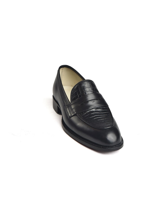 HandMade New Crocodile Leather Dress Moccasins