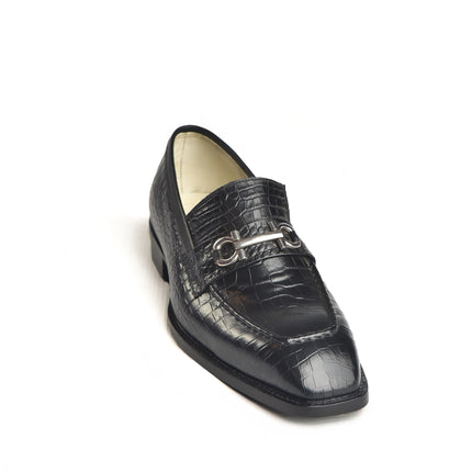HandMade New Crocodile Leather Dress Moccasins