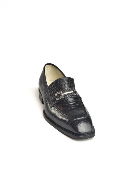 HandMade New Crocodile Leather Dress Moccasins