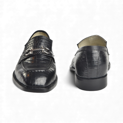 HandMade New Crocodile Leather Dress Moccasins