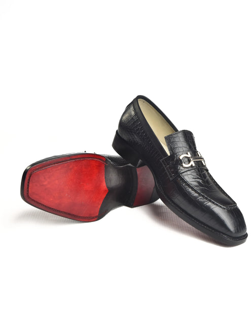 HandMade New Crocodile Leather Dress Moccasins