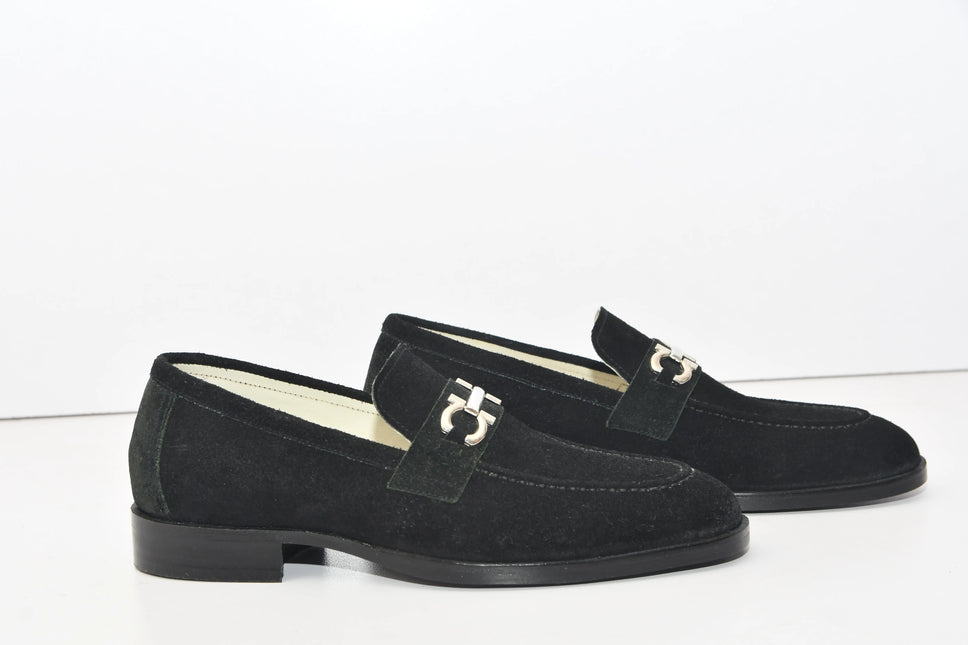 Handmade New Suede Leather Dress Moccasins