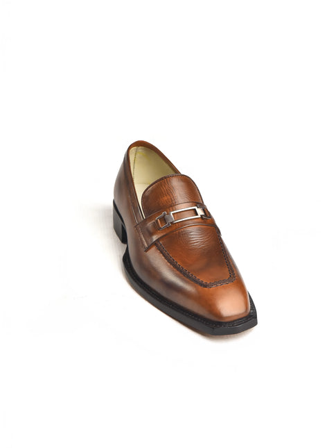 Handmade New Leather Dress Moccasins / Dress Loafers