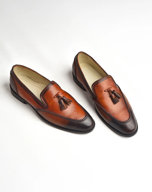 Handmade New Leather Dress Loafers / Moccasins