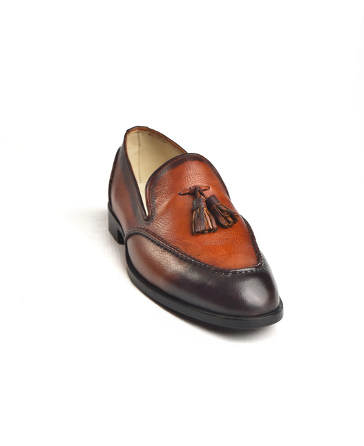 Handmade New Leather Dress Loafers / Moccasins