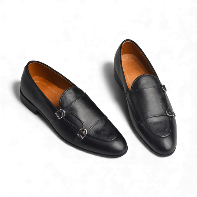 HandMade All Leather New Monk Moccasins / Loafers