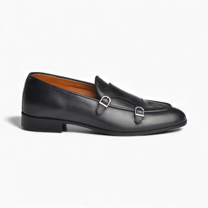 HandMade All Leather New Monk Moccasins / Loafers