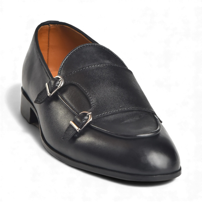 HandMade All Leather New Monk Moccasins / Loafers