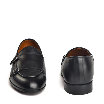 HandMade All Leather New Monk Moccasins / Loafers