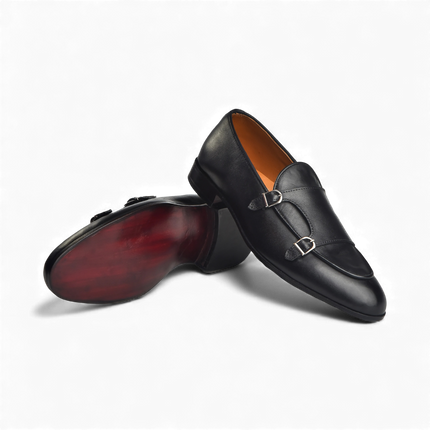 HandMade All Leather New Monk Moccasins / Loafers