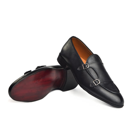 HandMade All Leather New Monk Moccasins / Loafers