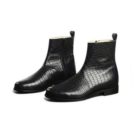 Classic Croc - Effect Ankle Boot
