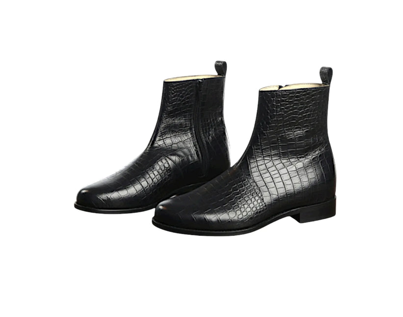 Classic Croc - Effect Ankle Boot