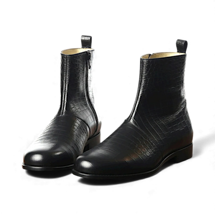Classic Croc - Effect Ankle Boot