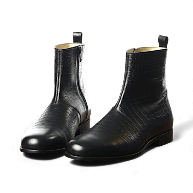 Classic Croc - Effect Ankle Boot