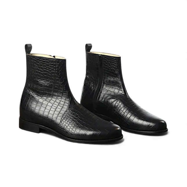 Classic Croc - Effect Ankle Boot