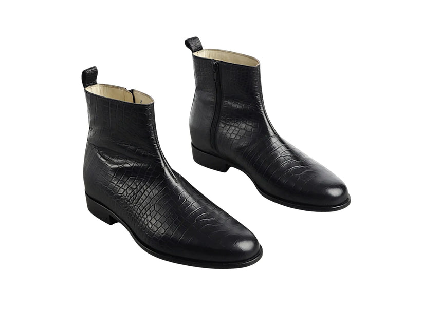 Classic Croc - Effect Ankle Boot