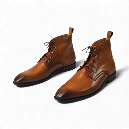 Artisan Tan Leather Boot