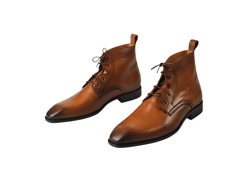 Artisan Tan Leather Boot