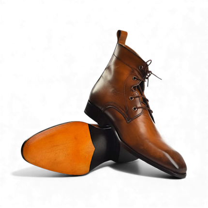Artisan Tan Leather Boot