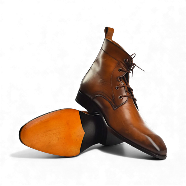 Artisan Tan Leather Boot