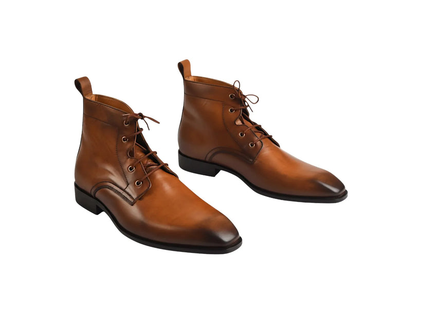 Artisan Tan Leather Boot