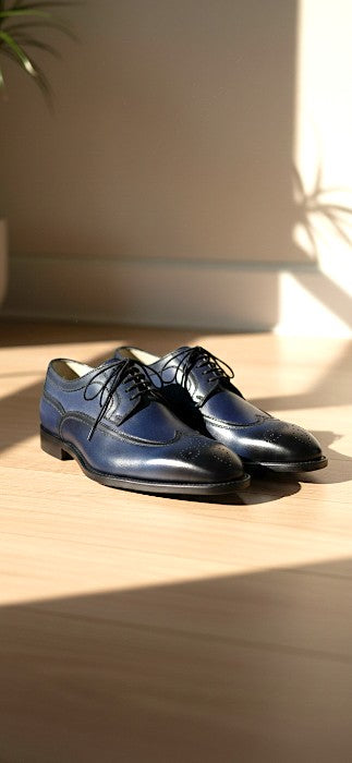 <h2>Handmade Leather Oxford Shoes</h2>