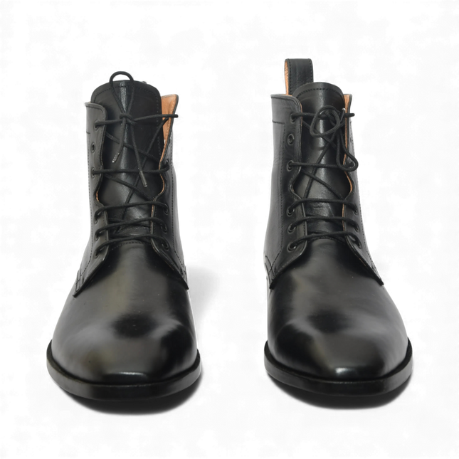 Handmade New Leather Lace-up Ankle Boots