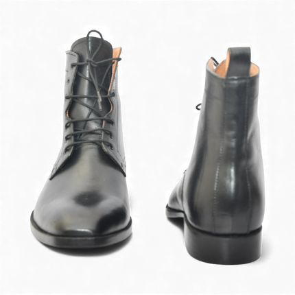 Handmade New Leather Lace-up Ankle Boots