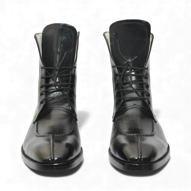 Handmade New Leather Lace-up Ankle Boots