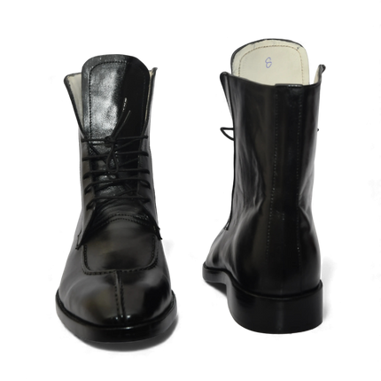 Handmade New Leather Lace-up Ankle Boots