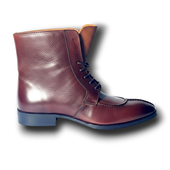 Handmade New Leather Lace-up Ankle Boots