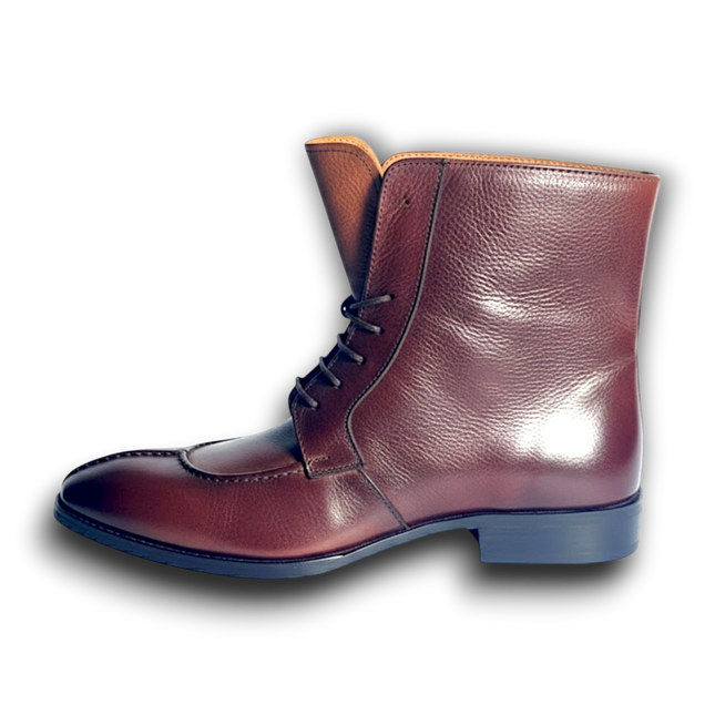 Handmade New Leather Lace-up Ankle Boots