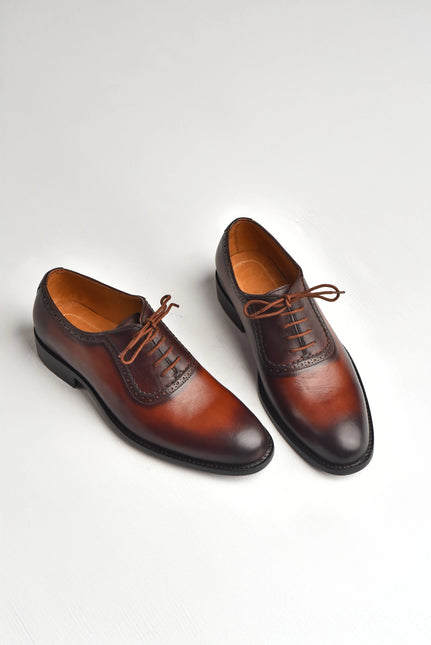 HandMade New Leather Dress Oxford Lace-up Shoes